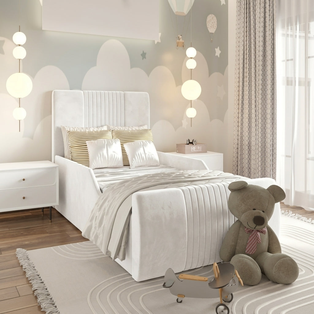 Plush Velvet White
