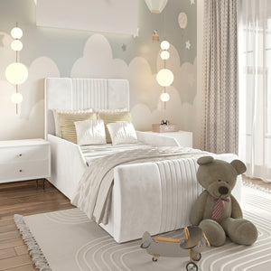 Plush Velvet White
