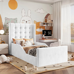 Plush Velvet White