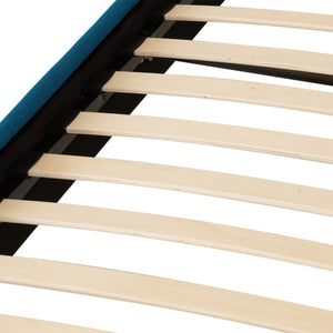 Prado 3FT Bed - Petrol Blue Fabric