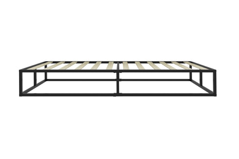 Soho Metal Platform Bed Black