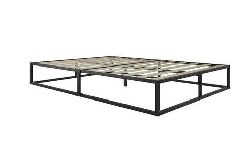 Soho Metal Platform Bed Black