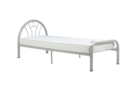 Solo Single Bed Silver