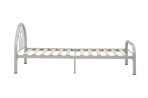 Solo Single Bed Silver