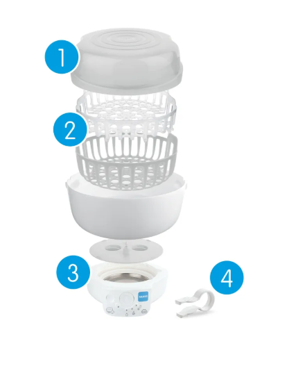 Mam Set Electric Steriliser And Express Bottle Warmer