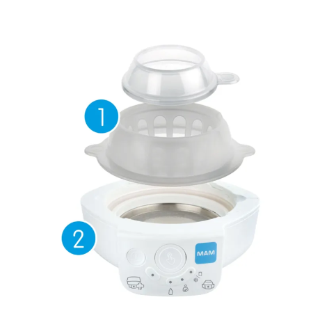 Mam Set Electric Steriliser And Express Bottle Warmer