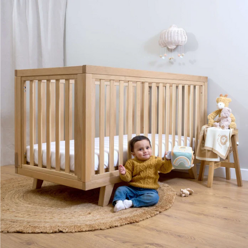 Clair De Lune Oak Cot Bed