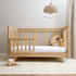 Clair De Lune Oak Cot Bed