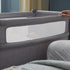 Shnuggle Air Lite Bedside Crib with Mattress- Grey