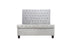 Sienna Fabric Bed Crush Velvet Steel
