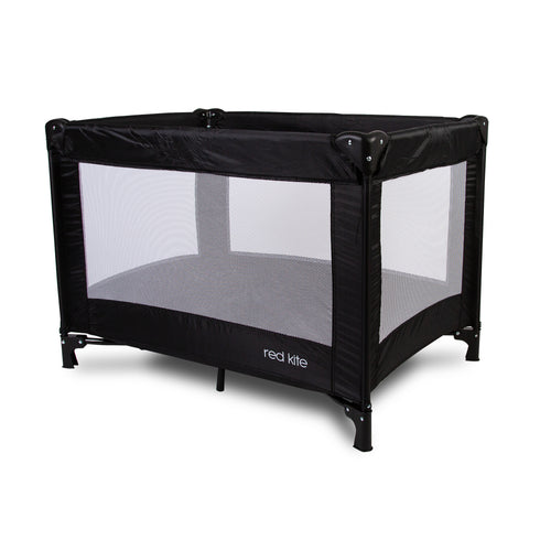 Sleeptight Travel Cot Black