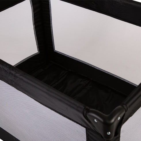 Sleeptight Travel Cot Black