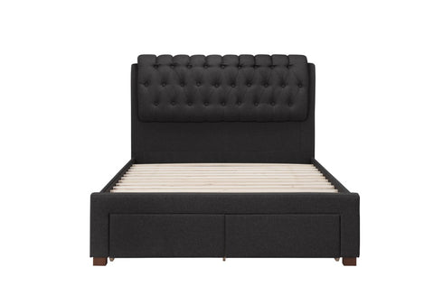 Valentino 2 Drawer Bed