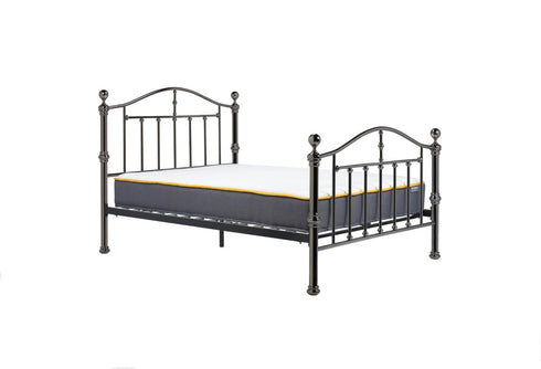 Victoria Bed Black Nickel