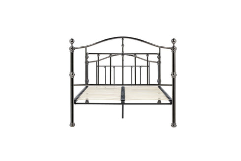 Victoria Bed Black Nickel