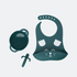 Babymoov First'isy Silicone bowl, feeder & bib set - dog (6-12m)