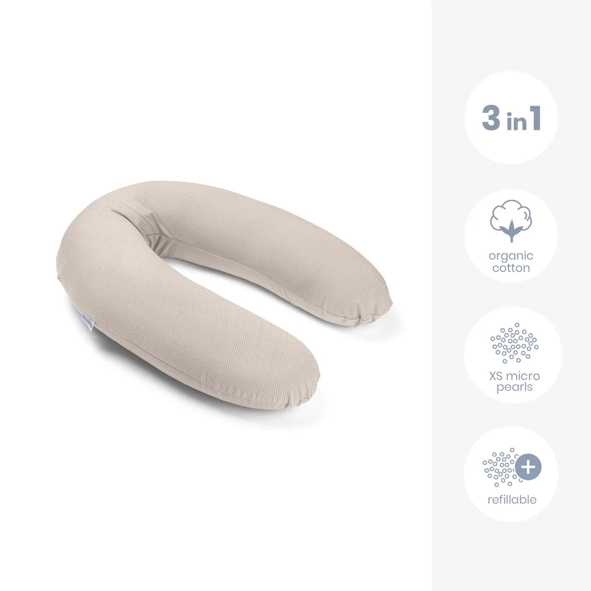 Doomoo BUDDY Maternity Pillow - Corduroy Sand