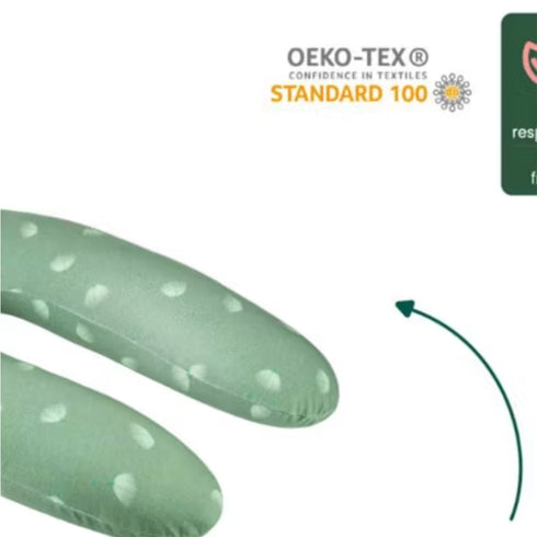 Babymoov 2 in 1 Maternity Pillow - Green Dandelions