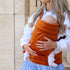 Bizzi Growin Cinnamon Orange Nomad Baby Carrier
