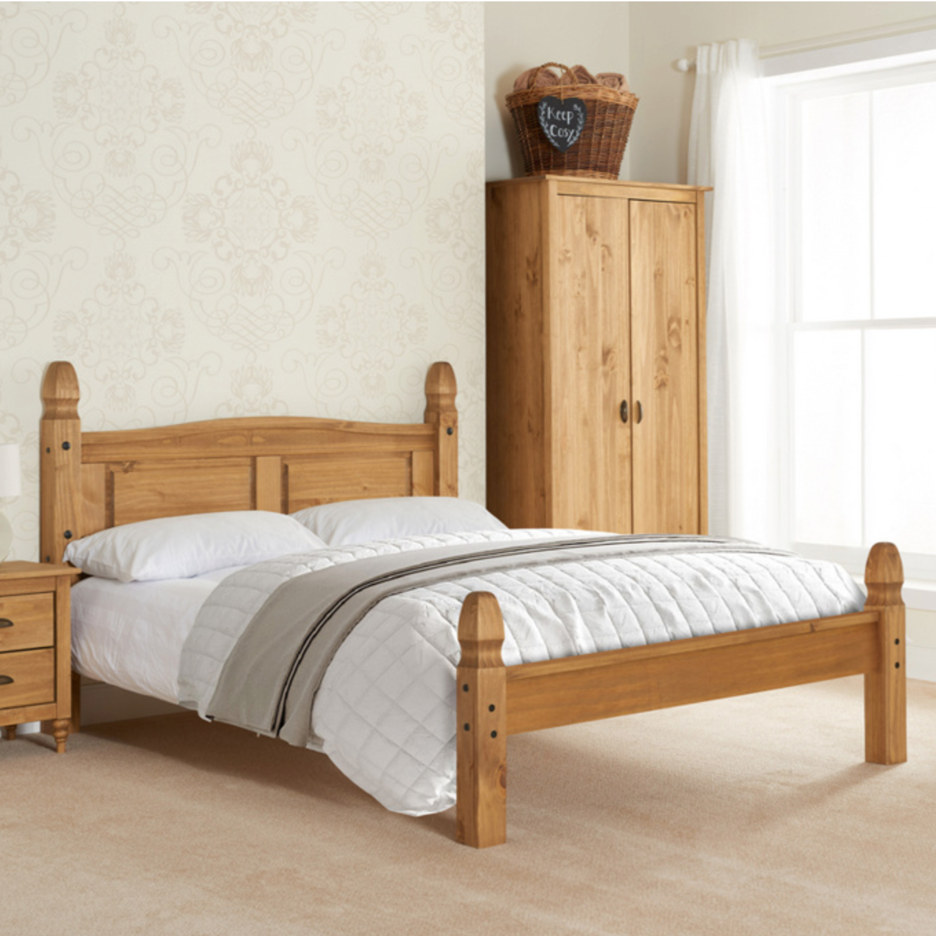 Corona Low End Bed