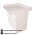 Kidsaw - Kudl Kids, Changing Board Extension Kit For IKEA Malm in White