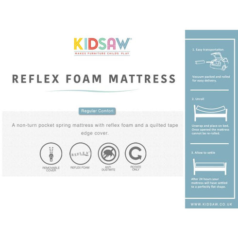 Kidsaw Reflex Foam Starter Single Mattress