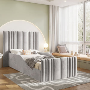 Plush Velvet Silver