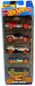 Hot Wheels Track Builder 5 Car Gift Set