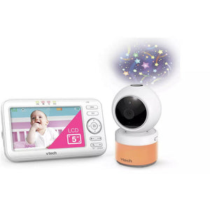VTech 5" VM5463 Pan Tilt Video Monitor with Night Light and Projection