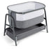 Ickle Bubba Bubba & Me Bedside Crib - Space Grey