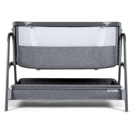 Ickle Bubba Bubba & Me Bedside Crib - Space Grey