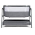 Ickle Bubba Bubba & Me Bedside Crib - Space Grey