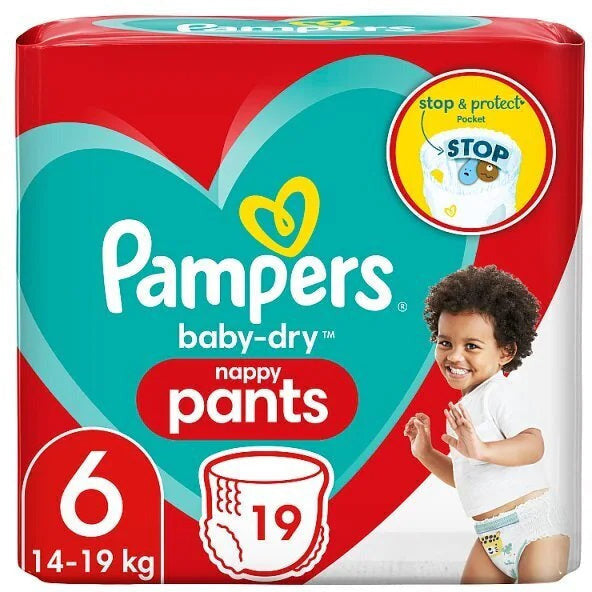 Pampers Baby Dry Pants Size 6