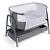 Ickle Bubba Bubba & Me Bedside Crib - Space Grey