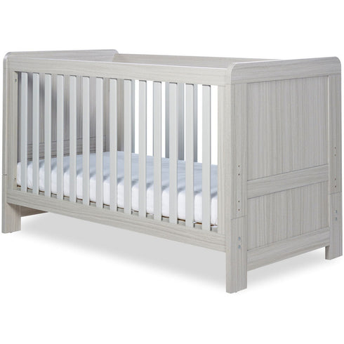Ickle Bubba Pembrey Cot Bed - Ash Grey