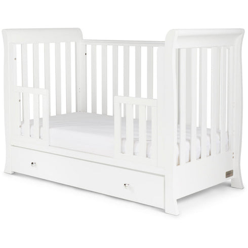 Ickle Bubba Snowdon Mini Cot Bed - White