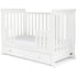 Ickle Bubba Snowdon Mini Cot Bed - White