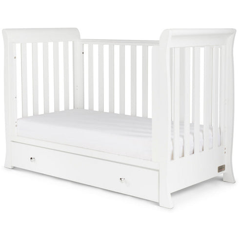 Ickle Bubba Snowdon Mini Cot Bed - White