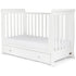 Ickle Bubba Snowdon Mini Cot Bed - White