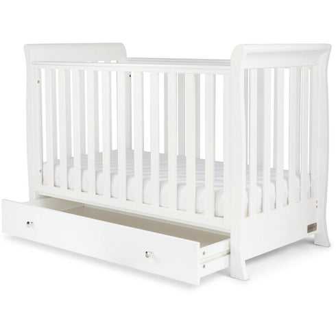 Ickle Bubba Snowdon Mini Cot Bed - White