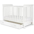 Ickle Bubba Snowdon Mini Cot Bed - White