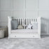 Ickle Bubba Snowdon Mini Cot Bed - White