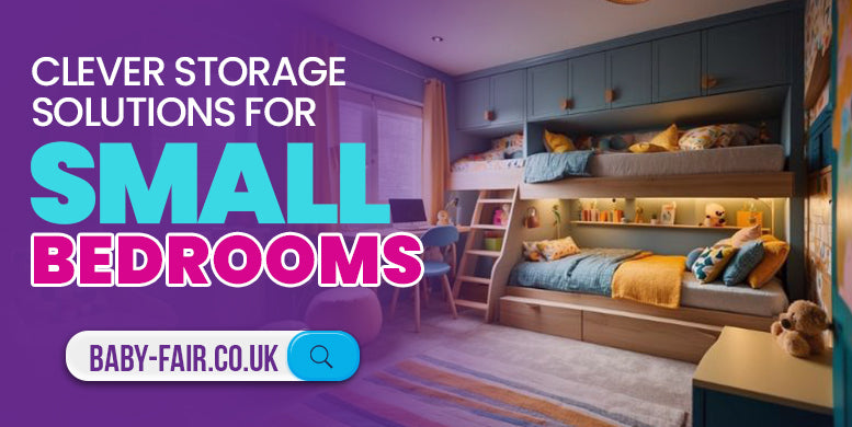 Clever storage solutions for small bedrooms