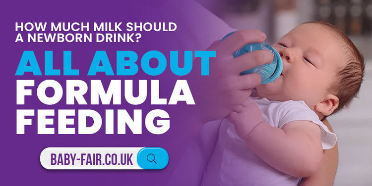 How much milk should a newborn drink? All about formula feeding ...
