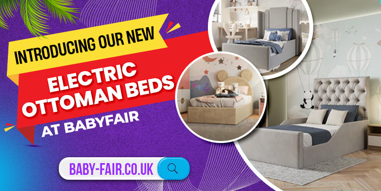 Introducing our new ottoman electric beds at babyfair