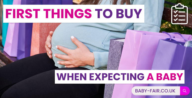 first things to buy when expecting a baby