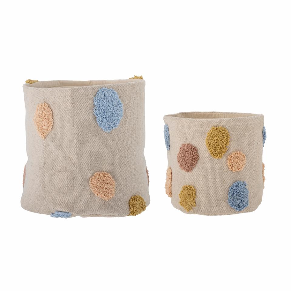 Clennie Basket Cotton Nature Set of 2
