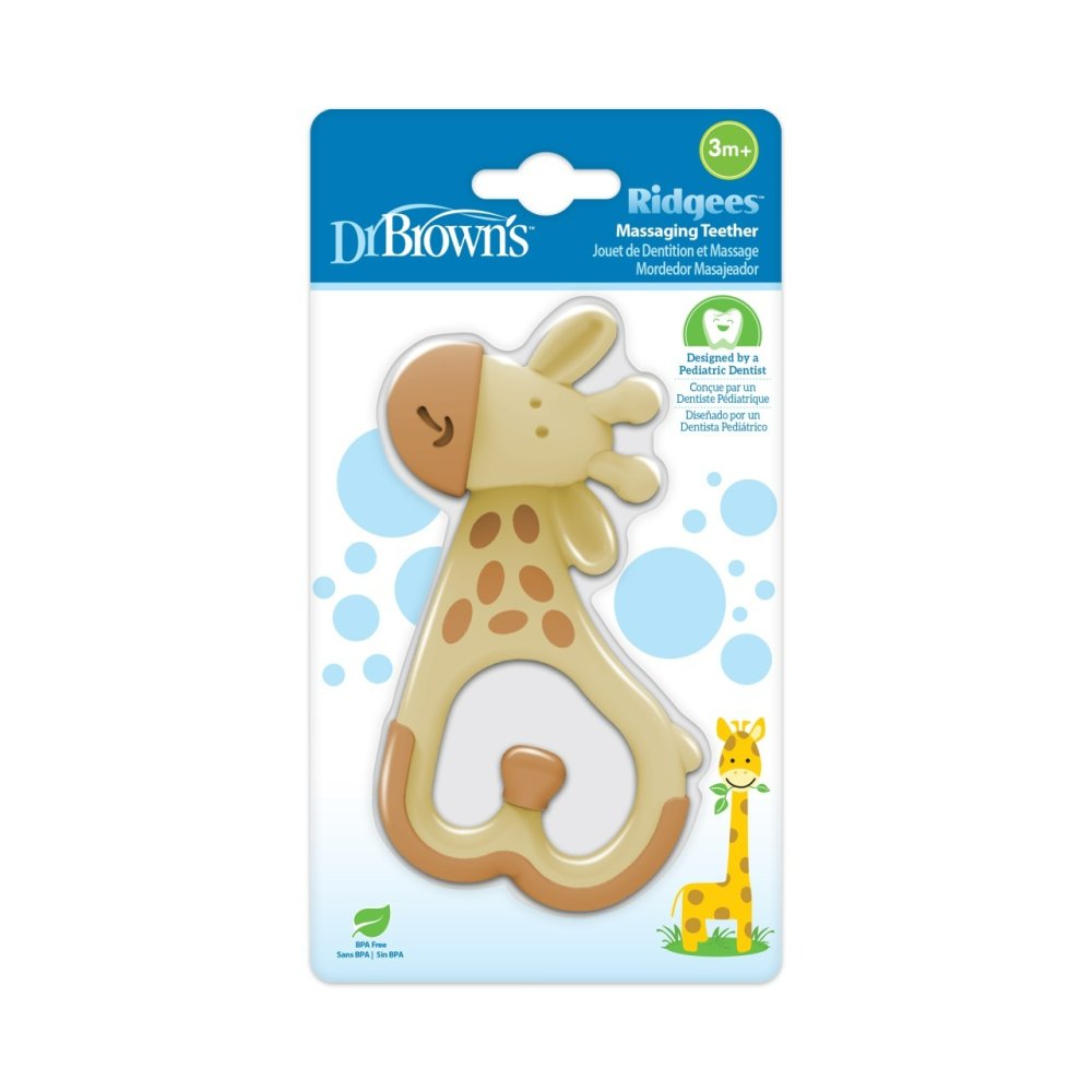 DR. BROWN'S Ridgees Giraffe Massaging Teether