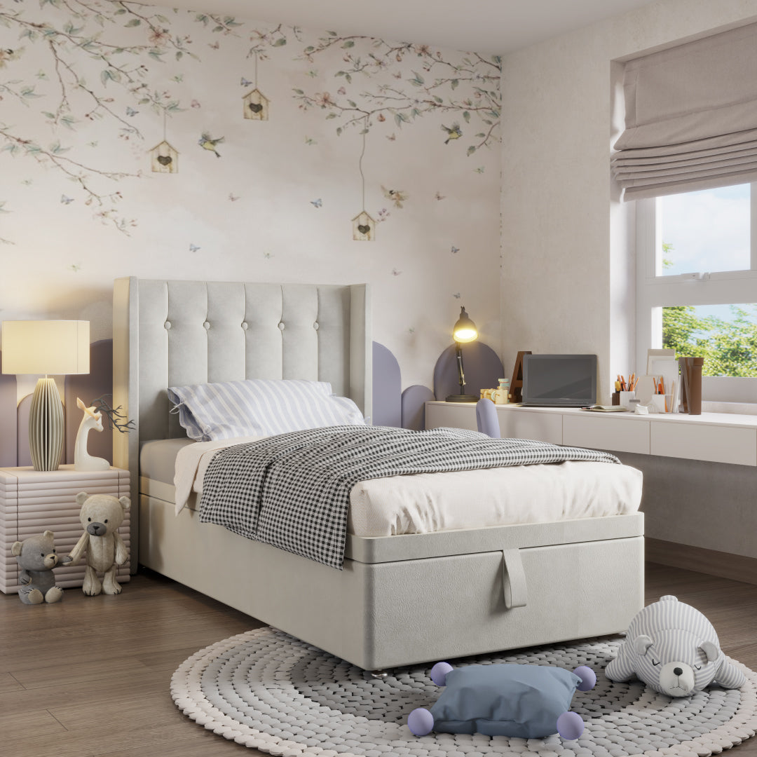 Whimsy Rest Divan Ottoman Kids Bed - Babyfair Ltd