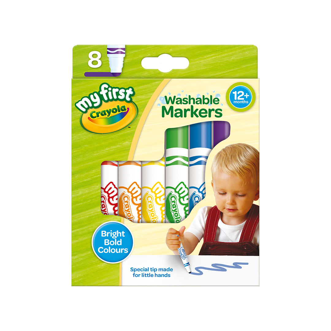 Crayola Washable My First Crayola First Markers - Babyfair Ltd